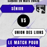 Match au sommet pour nos Seniors ce samedi !